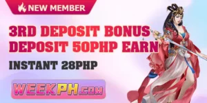 WEEKPH 3RD DEPOSIT BONUS