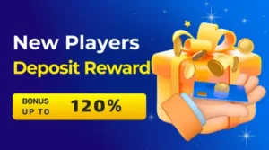 CROWNJILI 120% WELCOME BONUS